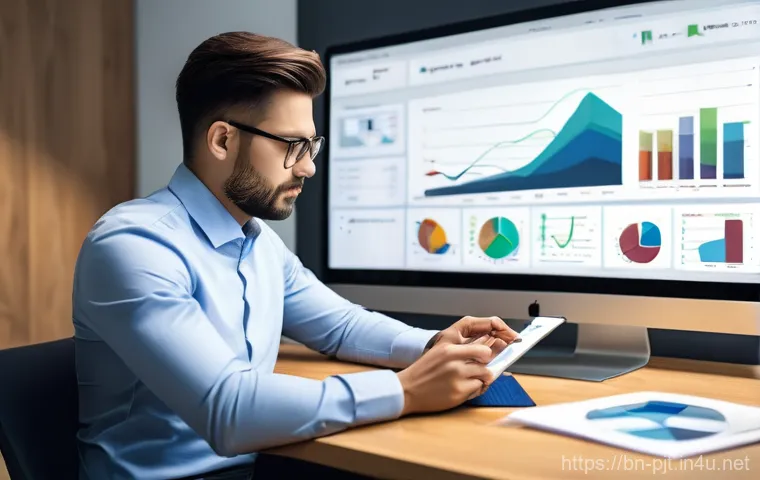 PM을 위한 자기 계발 앱 - **Prompt 1: Strategic Project Planning and Time Blocking**
    A focused project manager, a male in ...